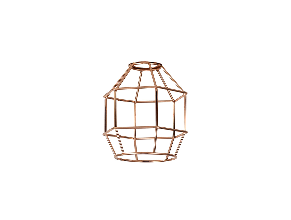 Webb Hexagon 14cm Wire Cage Shade, EM9897-HSA