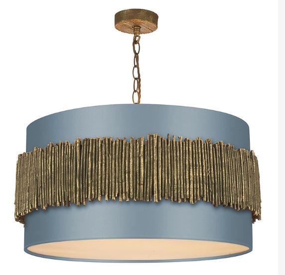 David Hunt WIL0499 Willow 4 Light Pendant